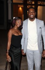 TANYA MANHENGA Arrives at The House of CB Christmas Party in London 11/29/2023