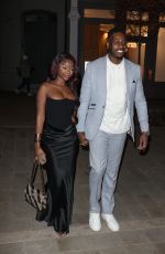 TANYA MANHENGA Arrives at The House of CB Christmas Party in London 11/29/2023