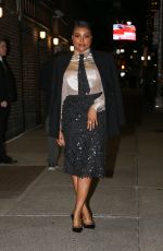 TARAJI P. HENSON Leaves CBS Studios in NewYork 12/12/2023