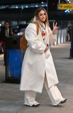 TATE MCRAE Arrives at JFK Airport in New York 12/12/2023