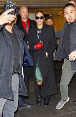 TATE MCRAE Leaves NBC Studios in New York 12/12/2023