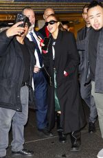 TATE MCRAE Leaves NBC Studios in New York 12/12/2023