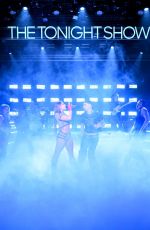 TATE MCRAE Performs at Tonight Show Starring Jimmy Fallon in New York 12/12/2023