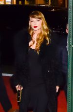 TAYLOR SWIFT Arrives at Poor Things Screening in New York 12/06/2023