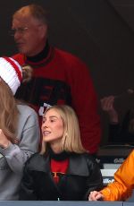 TAYLOR SWIFT at Kansas City Chiefs vs New England Patriots Game in Foxborough 12/17/2023