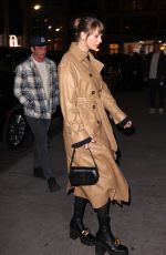 TAYLOR SWIFT at Zero Bond in New York 12/12/2023