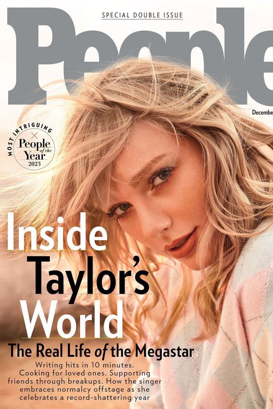 TAYLOR SWIFT for People Magazine: Most Intriguing People Of The Year 2023 Issue