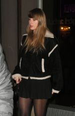 TAYLOR SWIFT Leaves Electric Lady Studios in New York 12/21/2023