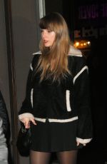 TAYLOR SWIFT Leaves Electric Lady Studios in New York 12/21/2023