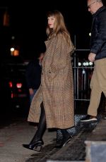 TAYLOR SWIFT Out for Dinner in New York 12/05/2023