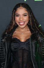 TEALA DUNN at Fenty x Puma Creeper Phatty Launch Party in Los Angeles 12/18/2023