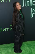 TEALA DUNN at Fenty x Puma Creeper Phatty Launch Party in Los Angeles 12/18/2023