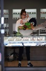 TERI HATCHER Out Shopping for New Glasses in Los Angeles 12/28/2023