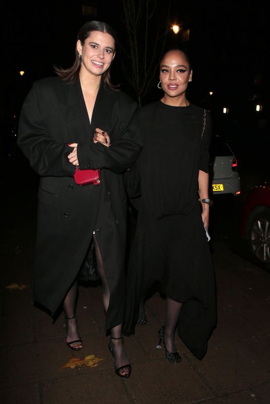 TESSA THOMPSON at Edward Enninful’s Trailblazer Award Celebration in London 12/04/2023