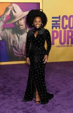 TEYONAH PARRIS at The Color Purple Premiere in Los Angeles 12/06/2023