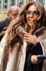 THALIA Arrives at Rockefeller Plaza in New York 12/05/2023