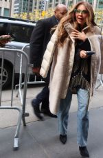 THALIA Arrives at Rockefeller Plaza in New York 12/05/2023