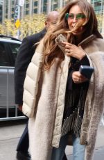 THALIA Arrives at Rockefeller Plaza in New York 12/05/2023