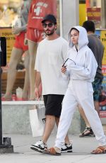 THYLANE BLONDEAU and Benjamin Attal Out in Miami Beach 12/27/2023