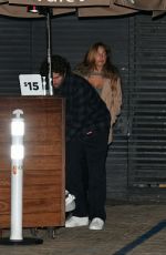 TIA BLANCO Out for Early Holiday Dinner in Beverly Hills 12/23/2023