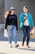 TIFFANI THIESSEN Enjoys Family Shopping at Westfield Mall in Woodland Hills 12/26/2023