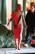 TIFFANY HADDISH Leaves San Vicente Bungalows in West Hollywood 12/07/2023