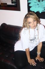 TINASHE at a Photoshoot, December 2023