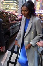 UBAH HASSAN Leaves NBC Studios in New York 12/20/2023