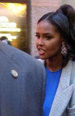 UBAH HASSAN Leaves NBC Studios in New York 12/20/2023