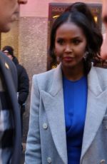 UBAH HASSAN Leaves NBC Studios in New York 12/20/2023