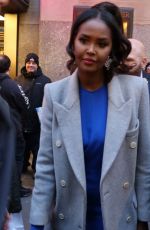 UBAH HASSAN Leaves NBC Studios in New York 12/20/2023