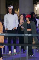 VANESSA HUDGENS Arrives with Friends at Lakers game at Crypto.com Arena in Los Angeles 12/05/2023