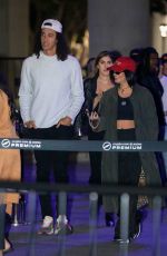 VANESSA HUDGENS Arrives with Friends at Lakers game at Crypto.com Arena in Los Angeles 12/05/2023