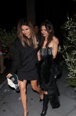 VICTORIA JUSTICE and MADISON REED Leaves Fleur Room in West Hollywood 11/30/2023