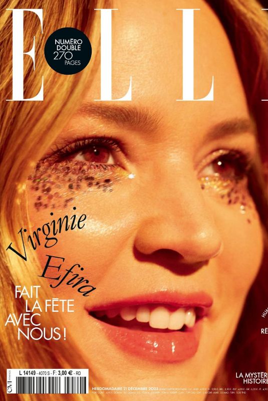 VIRGINIE EFIRA in Elle Magazine France, December 2023