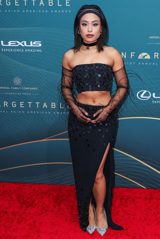 VIVIEN NGO at 21st Annual Unforgettable Gala Asian American Awards in Beverly Hills 12/16/2023