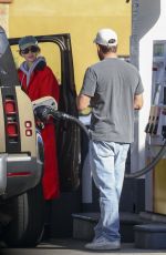 WHITNEY PORT at a Gas Station in Studio City 12/03/2023