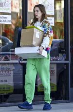 WHITNEY PORT Out Pick up a Package in Studio City 12/16/2023