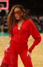 WINNIE HARLOW at Washington Wizards vs Orlando Game at Capital One Arena in Washington, D.C. 12/26/2023
