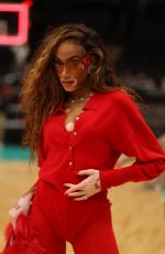 WINNIE HARLOW at Washington Wizards vs Orlando Game at Capital One Arena in Washington, D.C. 12/26/2023