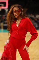 WINNIE HARLOW at Washington Wizards vs Orlando Game at Capital One Arena in Washington, D.C. 12/26/2023