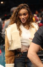 WINNIE HARLOW at Washington Wizards vs Toronto Raptors Game in Washington, D.C. 12/27/2023