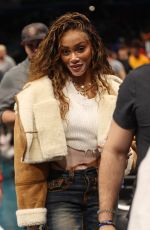 WINNIE HARLOW at Washington Wizards vs Toronto Raptors Game in Washington, D.C. 12/27/2023