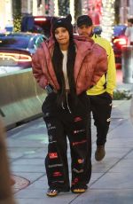 YODIT YEMANE aka JODIE JOE Out Shopping on Rodeo Drive in Beverly Hills 12/21/2023