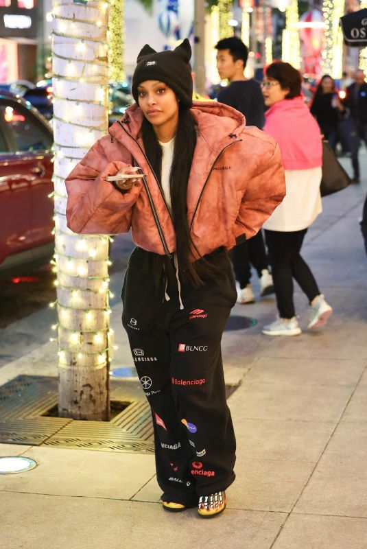 YODIT YEMANE aka JODIE JOE Out Shopping on Rodeo Drive in Beverly Hills 12/21/2023