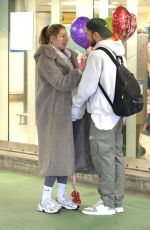 ZARA MCDERMOTT and Sam Thompson at London