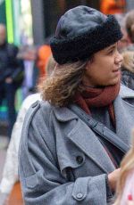 ZAWE ASHTON Out Shopping in Carnaby Street in London 12/18/2023
