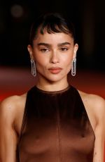 ZOE KRAVITZ at 3rd Annual Academy Museum Gala in Los Angeles 12/03/2023