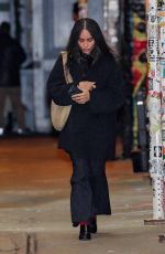 ZOE KRAVITZ Leaves Taylor Swift