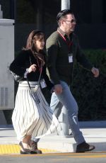 ZOOEY DESCHANEL and Johnathan Scott on a Lunch Date in Brentwood 12/05/2023
